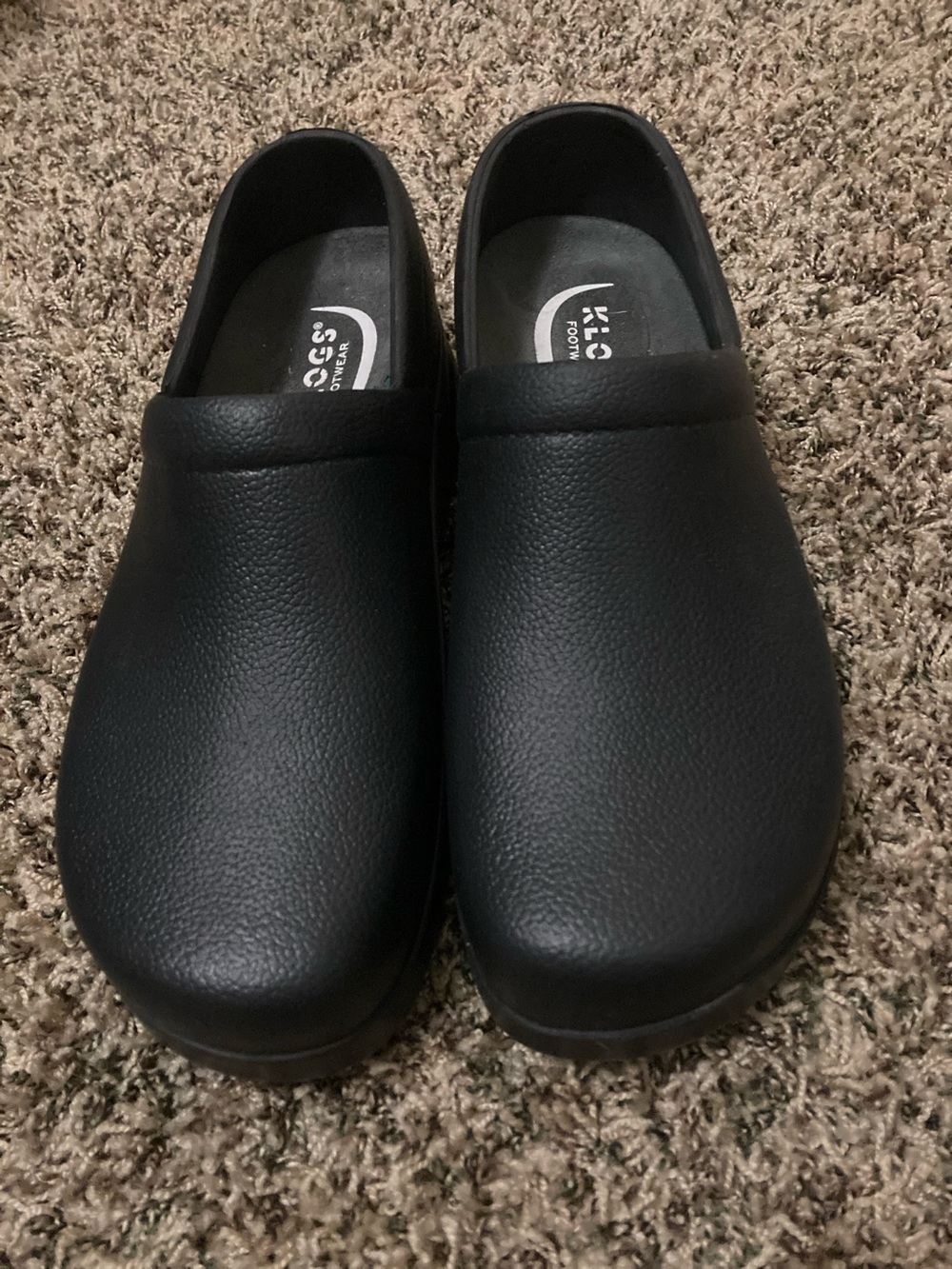 Klogs Black Professional Slip-On Clogs